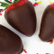 Chocolate Dipped Strawberries (For 3)