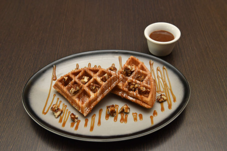 Caramel Walnut Waffle