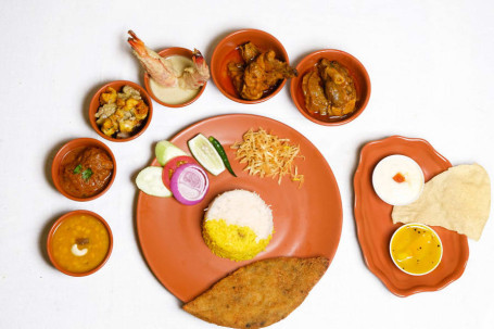 Special Amish Thali-Mutton