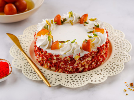 Torta Gulab Jamun Red Velvet Senza Uova