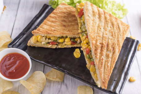 Corn Grilled Cheese Sandwich