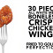 Boneless Wings (30 Pcs)