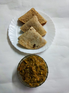 Roti Egg Tadka Combo