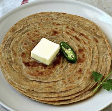 Chilly Garlic Lacha Paratha Whole Wheat