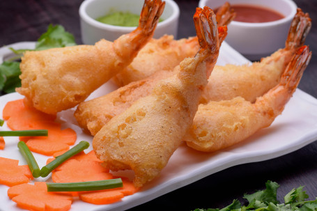 Fried Golden Prawns (6 Pcs)