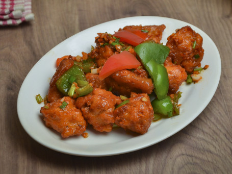 Red And Green Pepper Chicken (10 Pcs)