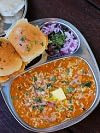 Paneer Burro Pav Bhaji