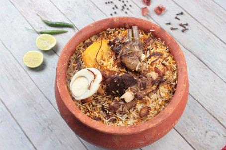 Mutton Matka Biryani Serves 3 Person