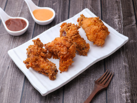 Schezwan Crispy Fried Chicken Wings Boneless Strip