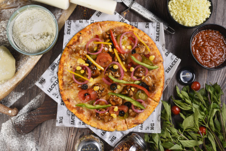 Barbeque Chicken Delight Pizza