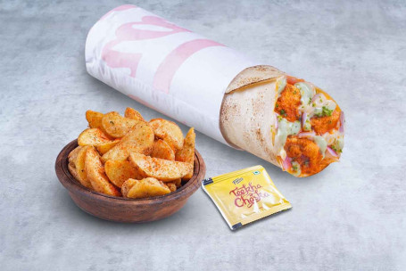 Masala Chicken Tikka Wrap Wedges Mini Pasto