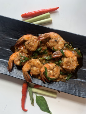 Thai Twisted Prawns