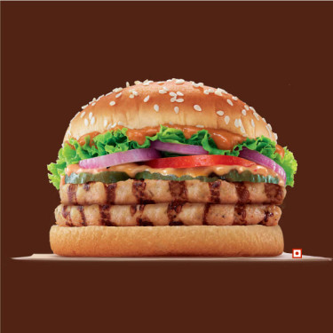 Double Lite Whopper Jr Pollo.