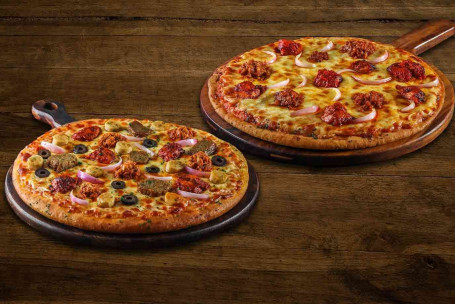 Maximus Chicken Pizza-Medium Chicken Tikka E Kheema Pizza-Medium (Gratuito)