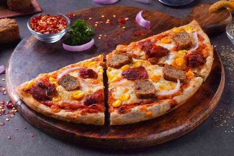 Meatball Bbq Chicken Semizza [Half Pizza]