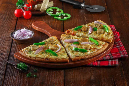 Semizza Di Salsiccia Di Pollo Affumicato [Half Pizza]