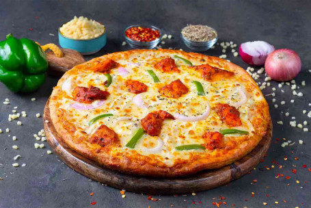 Chicken Tikka Cheese Burst Pizza [Medium]