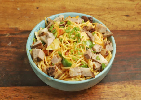 Spicy Sriracha Pork Noodles