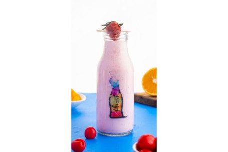 Sweet Lime Strawberry Smoothie (300 Ml Bottle)