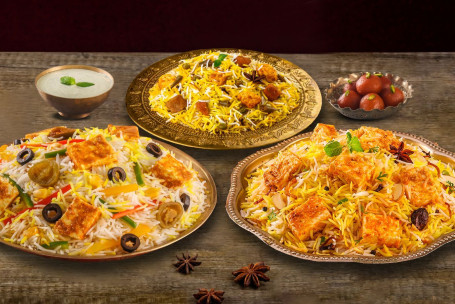 Royal Paneer Biryani Combo Serve -3-4)