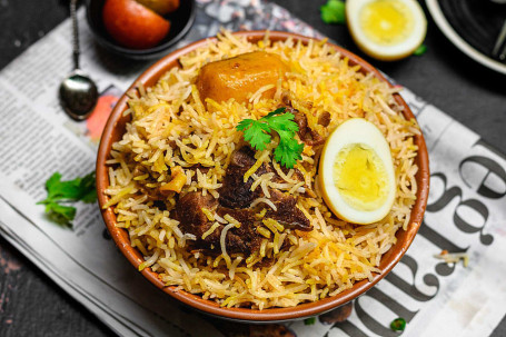 Egg Mutton Biryani [Serves 1, 750 Ml]