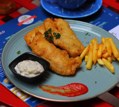 Crispy Fish Fillets With Lemon Garlic Aioli