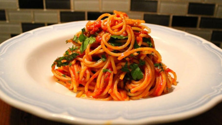 Chicken Spaghetti Arrabiata (Spicy Red Sauce Cheese)