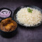 Bhuna Murgh Masala (2Pcs) With Steamed Rice