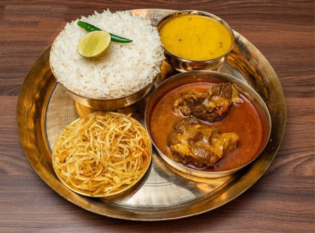 Mutton Kosha Mini Thali [2 Pcs]