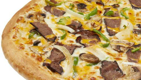 Wisconsin Cheesesteak Pizza