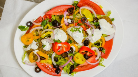 Spicy Falafel Salad