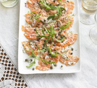 Salmon Carpaccio