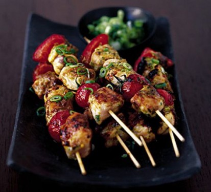 Chargrilled Chicken Skewers