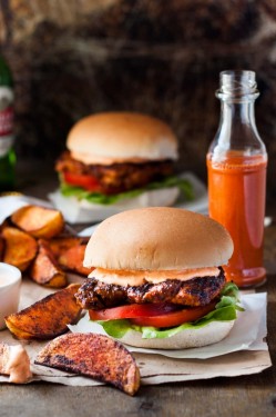 Burger Di Petto Di Pollo