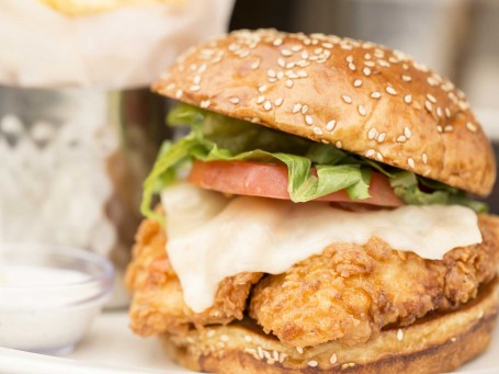 Burger Di Pollo Al Latticello