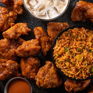 Boneless Wings Rice Combo