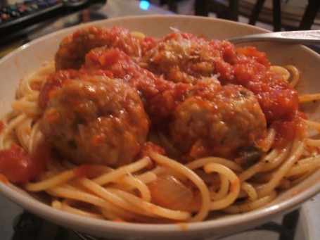 Spaghetti Meatballs