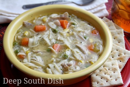 Zuppa Di Noodles Di Pollo