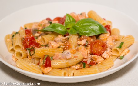 Rigatoni Al Salmone