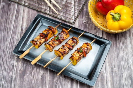 Teriyaki Paneer Skewers