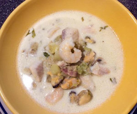 Zuppa Di Frutti Di Mare