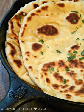 Naan Al Burro All'aglio