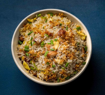 Chicken Garlic Butter Fried Rice With Veggies