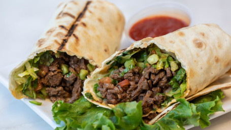 Beef Shawarma Deluxe Wrap