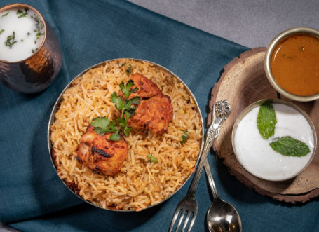 Hyderabadi Chicken Biryani [Disossato]