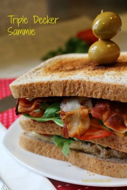 Panino A Tre Piani Con Pollo