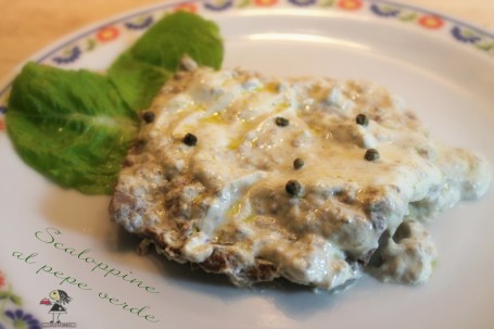 Scaloppina Al Pepe Verde