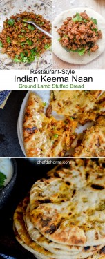 Keema Naan Con Salsa