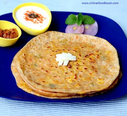 Paratha Ripieno Di Paneer