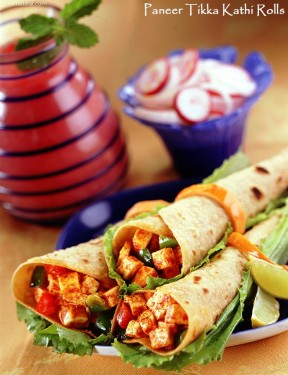 Tandoori Paneer Wrap